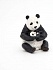 Фигурка Сидящая панда с детенышем  - миниатюра №7